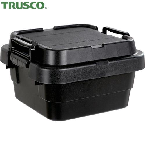 TRUSCO(トラスコ) トランクカーゴ フラット天板仕様 浅型 20L 黒(1台) 品番：BLKC...