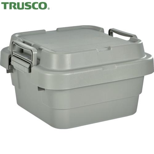 TRUSCO(トラスコ) トランクカーゴ フラット天板仕様 浅型 20L グレー(1台) 品番：GY...