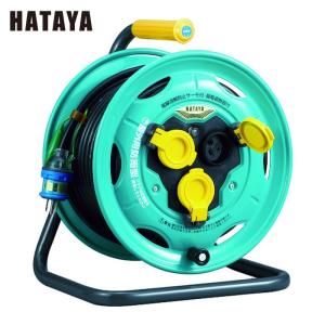日動 コードリール 30m 防雨型 屋外用 電工ドラム 単相100V NPW-EK33YS