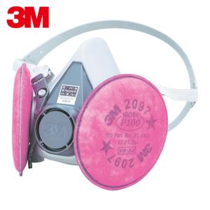 3M スリーエム 取替式防じんマスク 6000F/2091-RL3 Mサイズ (1個