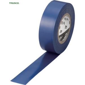 TRUSCO(トラスコ) 脱鉛タイプ ビニールテープ 19X10m 青 1巻 (1巻) TM1910B-1P｜kouguland