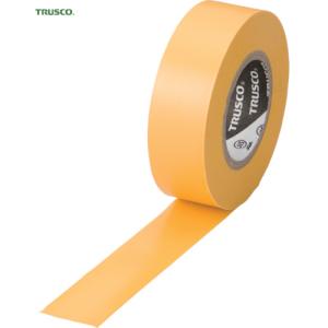 TRUSCO(トラスコ) 脱鉛タイプ ビニールテープ 19X10m 黄 1巻 (1巻) TM1910Y-1P｜kouguland