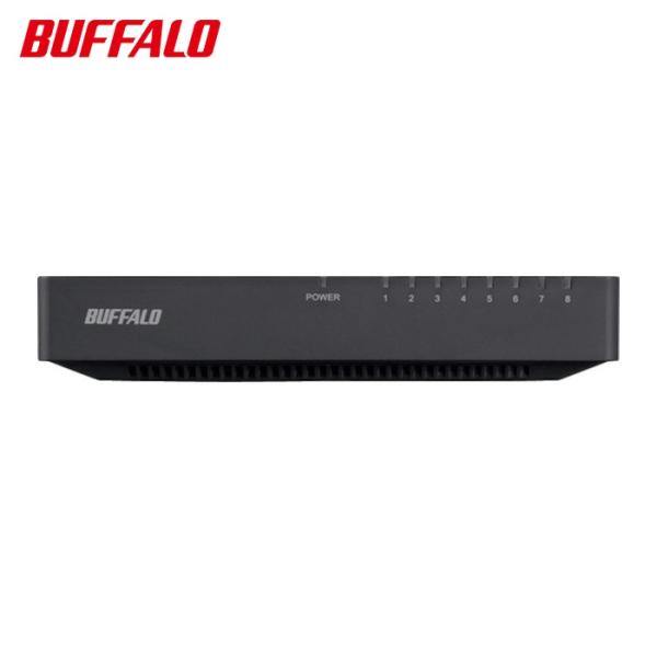 バッファロー BUFFALO 10/100Mbps対応 スイッチングハブ プラスチック筐体/電源外付...