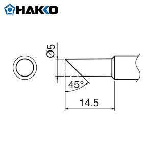 白光 こて先 5C型 (1本) 品番：T18-C5