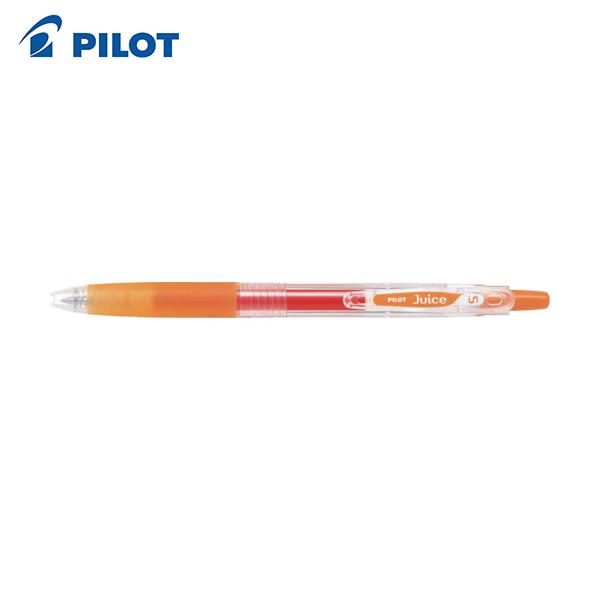 パイロット ゲルインキボールペン ジュース0.5 オレンジ(1本) 品番：LJU-10EF-O