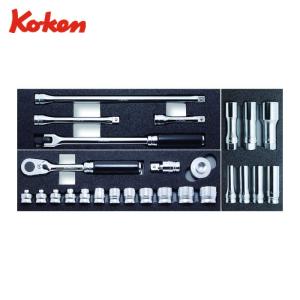 TONE（トネ） ソケットレンチセット 6角タイプ 差込角6.35mm 25点