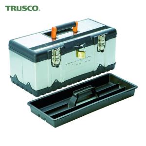 TRUSCO中山 トラスコ TRUSCO ステンレス両開きツールボックス 二段式