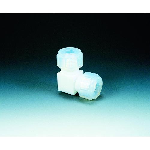 フロンケミカル フッ素樹脂 接続ジョイントL型 6mm (1個) 品番：NR0046-001