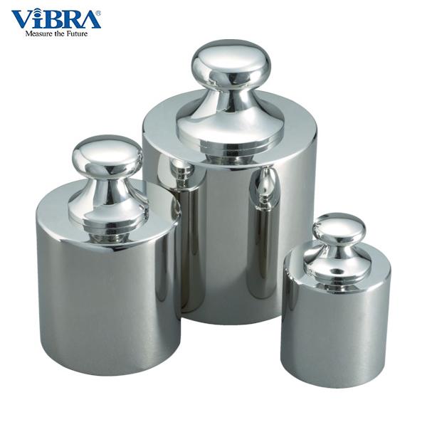 ViBRA F1CSB-500G：円筒分銅 500g F1級(非磁性ステンレス) (1個) 品番：F...