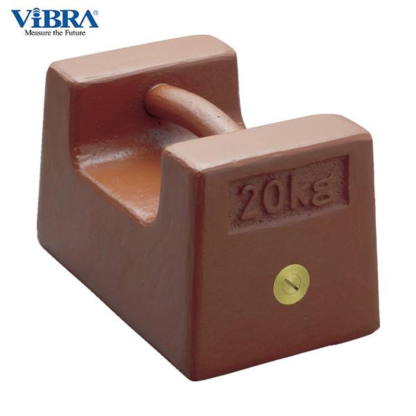 ViBRA M2RF-5K：鋳鉄製枕型分銅 5kg M2級 (1個) 品番：M2RF-5K