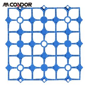 山崎産業 コンドル ジョイントスノコ ハイテックマット 青 (1枚) F-34-HK-BL