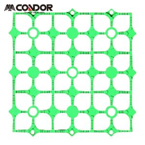 山崎産業 コンドル ジョイントスノコ ハイテックマット 緑 (1枚) F-34-HK-G