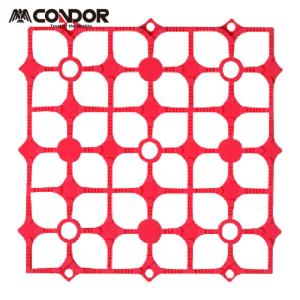 山崎産業 コンドル ジョイントスノコ ハイテックマット ピンク (1枚) F-34-HK-P