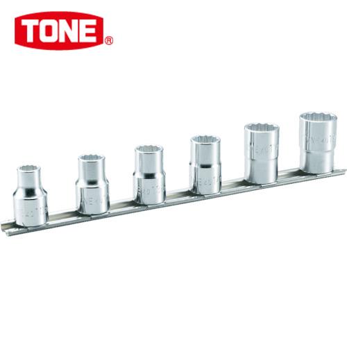 TONE(トネ) ソケットセット(12角・ホルダー付) 6pcs (1S) 品番：HD406