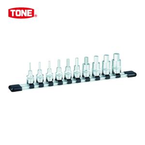 TONE（トネ） HH412 ヘキサゴンソケットセット(ホルダー付) 12pcs 差込