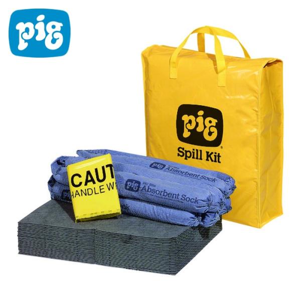 pig ピグ 吸収材 ピグスピルリスポンスバッグキット 油・液体用 (1S) KIT220