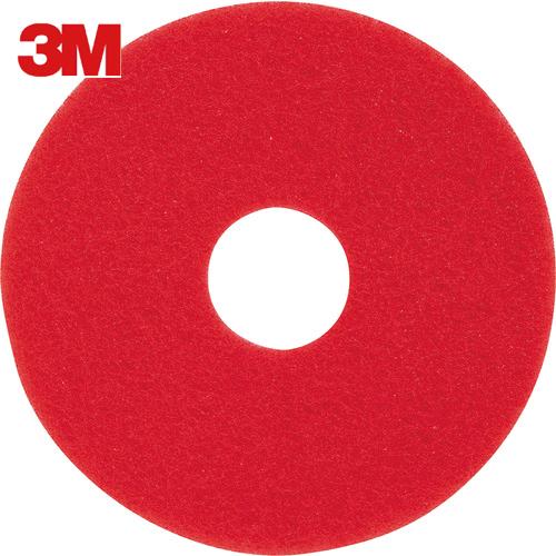 3M レッドバッファーパッド 赤 230×82mm (5枚入) (1箱) 品番：RED 230X82