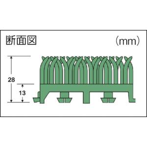テラモト ユニットターフα中ふちオス (1個)...の詳細画像1