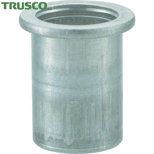 TRUSCO(トラスコ) クリンプナット平頭アルミ 板厚2.5 M4X0.7 1000個入 (1箱)...
