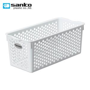 サンコープラスチック 432667 フランクバスケット 深型No.1 ホワイト 135×285×118mm (1個) 43266