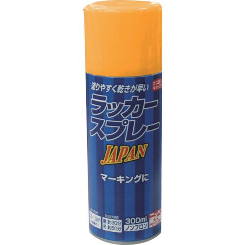 ニッぺ ラッカースプレー JAPAN 300ml イエロー 221T006-300 (1本) 品番：...