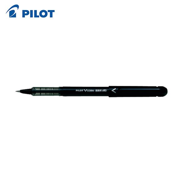 パイロット PILOT 水性ボールペン Vコーン 黒 (1本) 品番：LVE-10EF-B