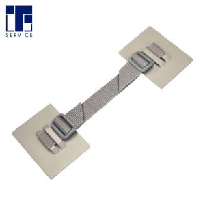 日晴金属 転倒防止金具 PE-TBK2 キャッチャー 室外機 エアコン 地震