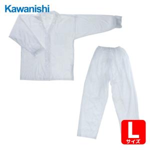 川西工業 ビニールクリア合羽 (1着) 1500C-Lの商品画像