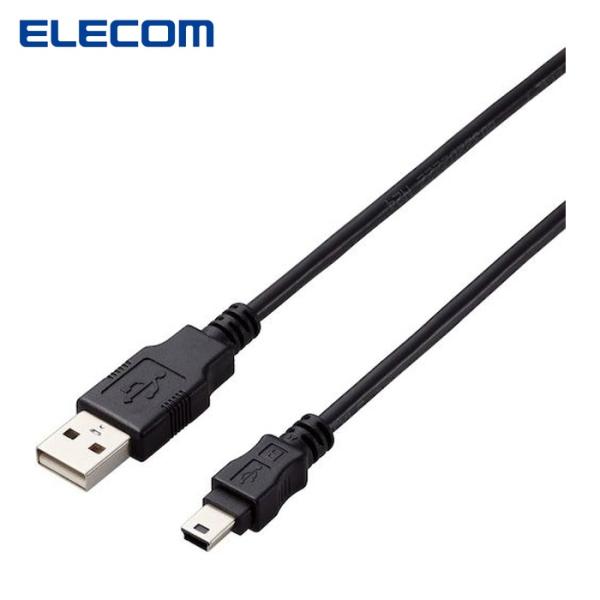 エレコム ELECOM U2C-AM05BK/ID USB2.0ケーブル A-miniBタイプ 仕様...