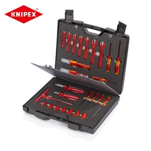 KNIPEX（クニペックス） 絶縁工具セット 26点セット (1S) 品番：989912