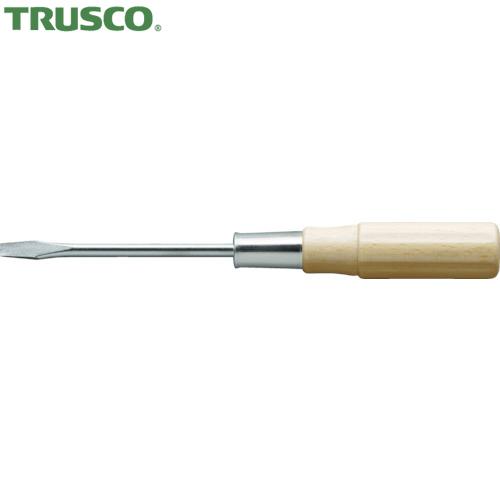 TRUSCO(トラスコ) 木柄普通ドライバー 刃先＋1 50mm (1本) TWD-1-50