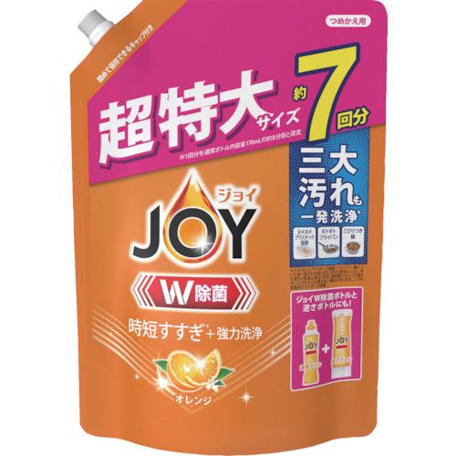 P&amp;G ジョイ W除菌 食器用洗剤 オレンジ 詰め替え 超特大 910ml (1個) 品番：4023...