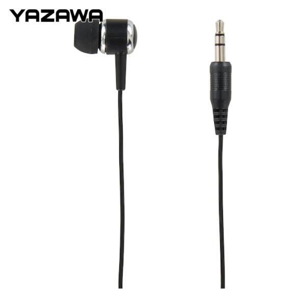 ヤザワコーポレーション  カナル型片耳イヤホン1Mステレオプラグブラック (1個) 品番：TMS10...