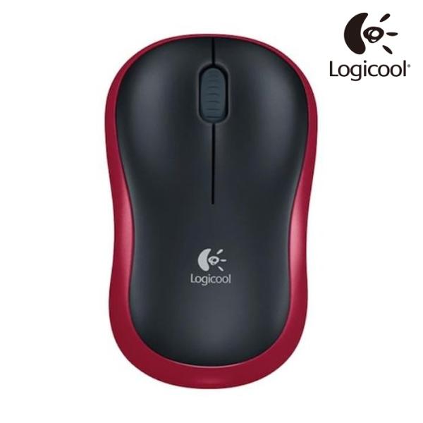 Logicool ワイヤレスマウス m186 レッド (1個) M186RD