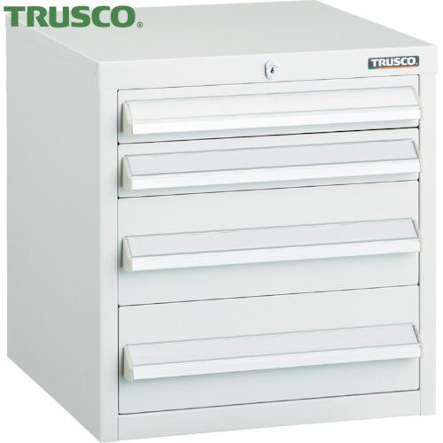 TRUSCO(トラスコ) LVR型キャビネット 392X412XH420 引出4段 W(1台) 品番...