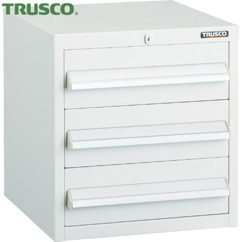 TRUSCO(トラスコ) LVR型キャビネット 392X412XH420 引出3段 W(1台) 品番...