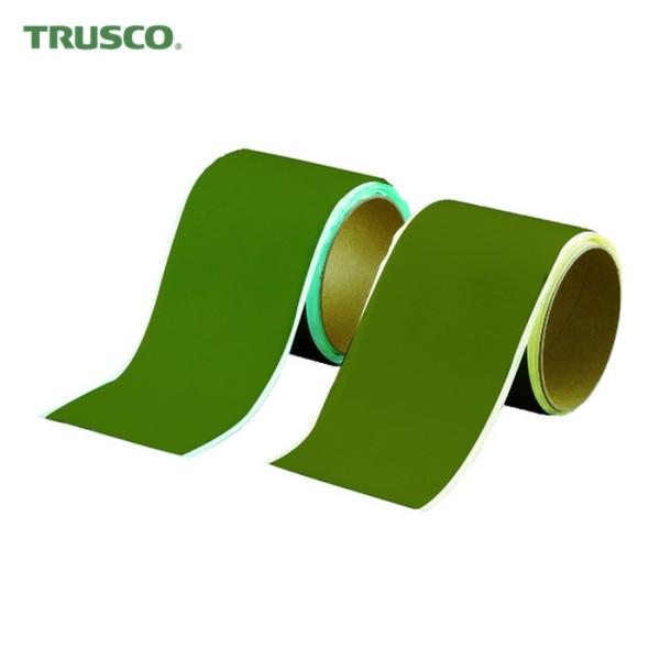トラスコ TRUSCO マジックテープ[[R下]]弱粘着幅100mm長さ1mOD(1巻=1セット) ...