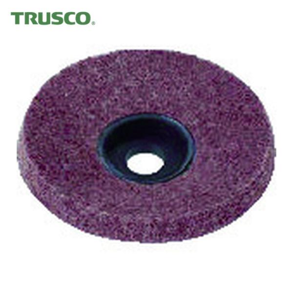 トラスコ TRUSCO ベベルディスク レッド 取付穴径Φ15 #320 (5個入) (1箱) TB...