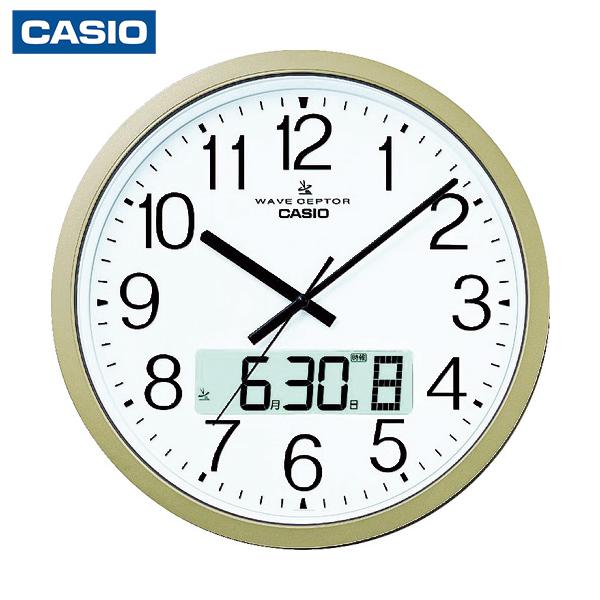 カシオ 電波掛け時計 直径380mm (1個) 品番：IC-4100J-9JF