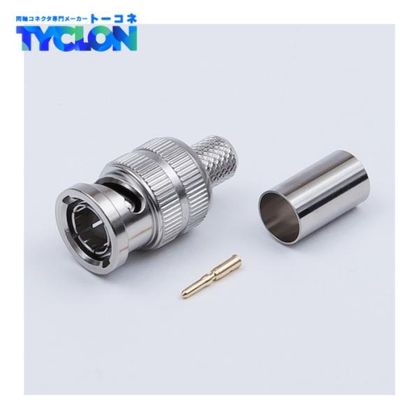 トーコネ BP-5FC BNC75Ωコネクタストレートプラグ (1個)