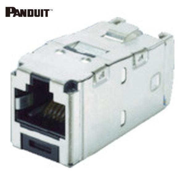 パンドウイット PANDUIT CJS5E88TGY カテゴリ5E シールド付きモジュラージャック ...