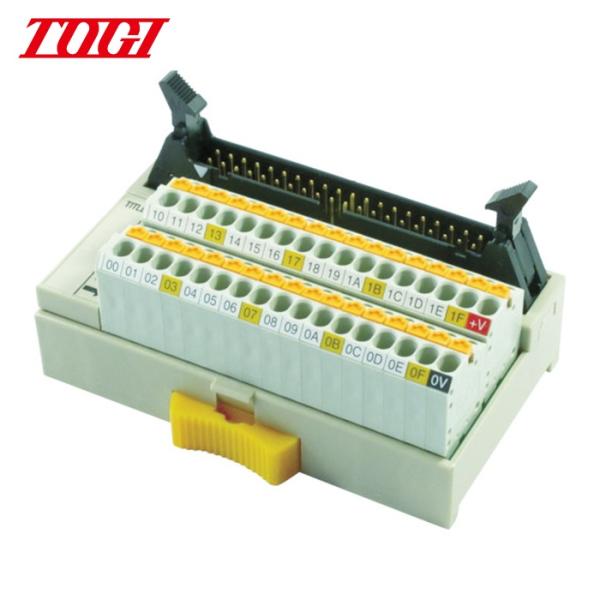 東洋技研 TOGI PCX-1H40-TB34-M2Y スプリングロック式コネクタ端子台 極数34 ...