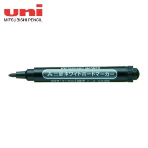 三菱鉛筆 uni ホワイトボードマーカー 細字 黒 (1本) PWB2M.24