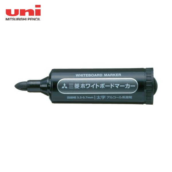 uni 三菱鉛筆/ホワイトボードマーカー/太字/黒 (1本) 品番：PWB7M.24