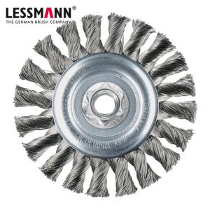LESSMANN レスマン 471214 ホイールブラシ Φ100 高張度鋼線 0.5 (1個)｜工具ランドヤフーショップ