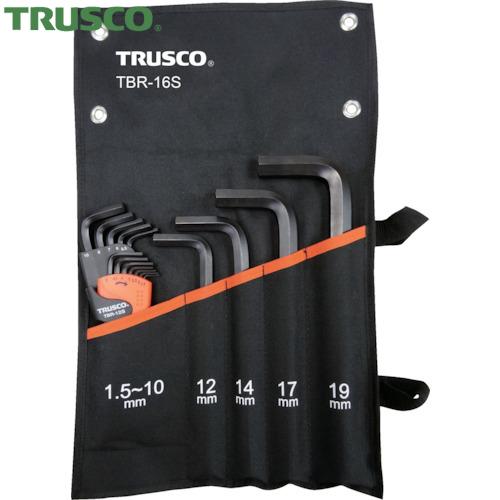 TRUSCO(トラスコ) ボールポイント六角棒レンチセット(標準タイプ)16本入 (1S) TBR-...