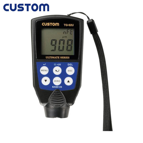 CUSTOM カスタム  鉄・非鉄両用膜厚計 (1台) 品番：TG-02U