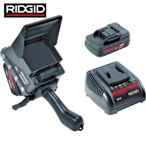 RIDGID(リジッド) シースネイク用デジタル画像モニター CS6(バッテリー2個、充電器1個付) (1台) 品番：45143｜kouguland