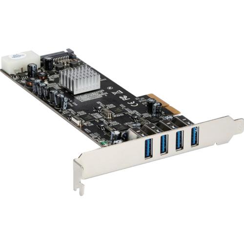 StarTech PEXUSB3S44V USB増設カード/PCIe 2.0 - 4x USB-A/...