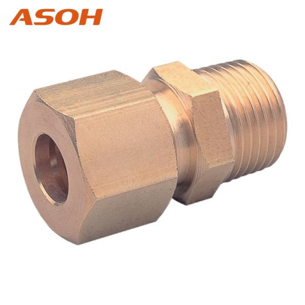 アソー ASOH RS-1203 リングジョイント PT1/4×Φ9.53 (1個)